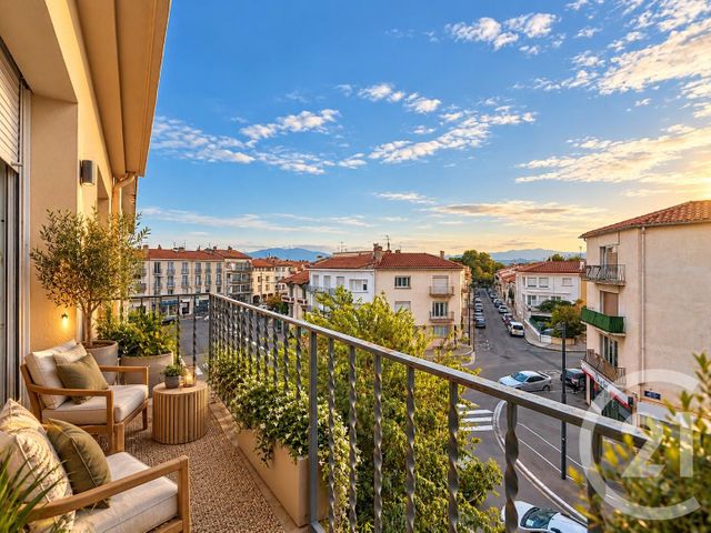 Appartement F3 à vendre - 3 pièces - 75.48 m2 - PERPIGNAN - 66 - LANGUEDOC-ROUSSILLON - Century 21 Terres Catalanes